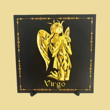 Saint Seiya – Armure de la vierge | Portrait décoratif impression 3D | Chevaliers du Zodiaque