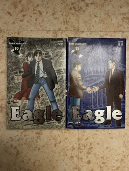 Vends lot de manga "Eagle" tome 10 et 11