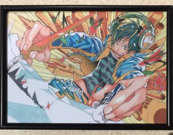 Goodies Ex Libris Manga Bakuman Kana dans cadre