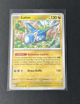 Carte Pokémon - Latios 101/132 - Méga Évolution