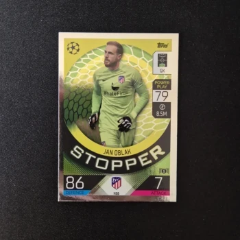 Carte Match Attax : Jan Oblak - Athletico Madrid