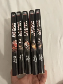 L'Attaque des Titans Tomes 1-5