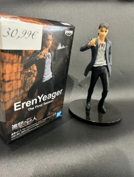 Figurine Banpresto - L'Attaque Des Titans – Eren Jager 16cm