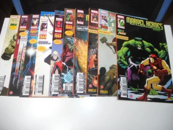 MARVEL HEROES EXTRA LOT DE 10 BD DU N°3 AU N°12