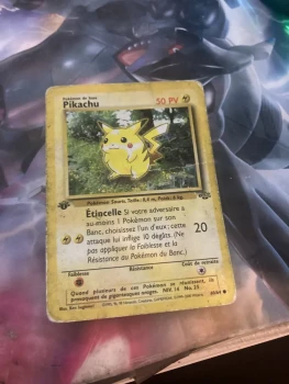 Pikachu , première édition, état moyen