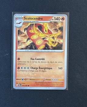 Carte Pokémon - Scolocendre 10/84 - Nuit Noire