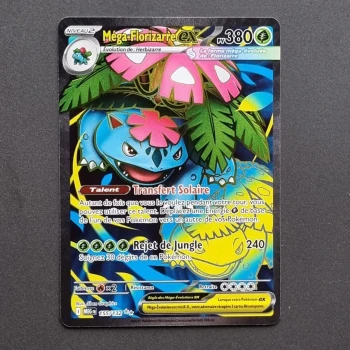 Carte pokemon Méga-Florizarre ex 155/132 FA - ME01 - Méga Evolution (2025)