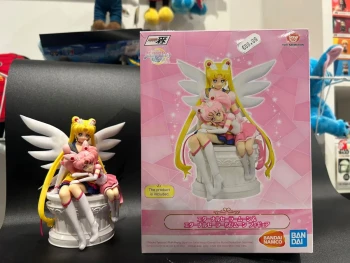 [BLACK FRIDAY] Figurine Bandai - Sailor Moon Eternal - Eternal Sailor Moon & Eternal Sailor Chibi Moon 14 CM. -20%