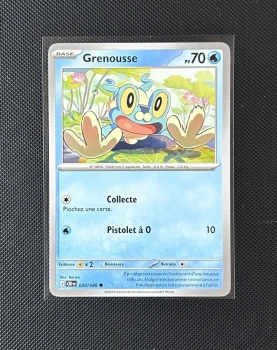 Carte Pokémon - Grenousse 20/86 - Chaos Ascendant