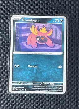 Carte Pokémon - Grondogue 57/84 - Nuit Noire