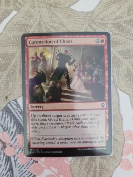 Magic: The Gathering 2022 Coronation of Chaos 168 Battle for Baldur's Gate Foil English