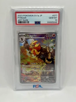 Pyroar 077/073 PSA 10 Gem Mint SV1a Triple Beat Japanese JP