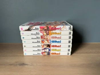 Lot Negima, Ken Akamatsu - tomes 4 à 10