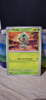 Carte Pokémon Pimito Écarlate et violet