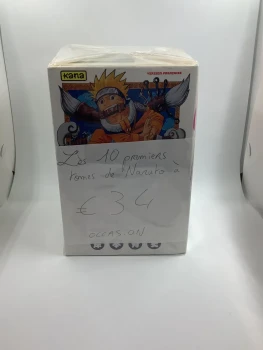 Lot 10 premiers tomes Naruto