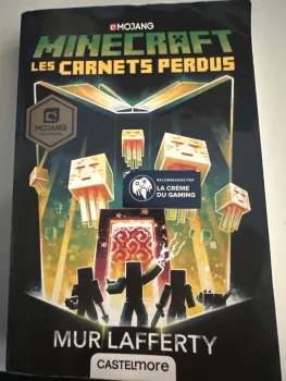 Livre mincraft les carnets perdus