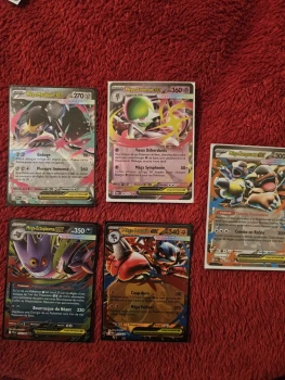 Lot carte méga évolution