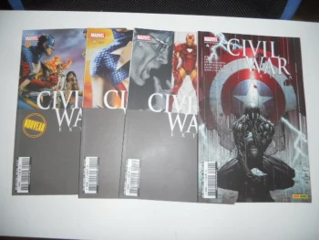 CIVIL WAR EXTRA LOT DE 4 BD DU N°1 AU N°4 COMPLET