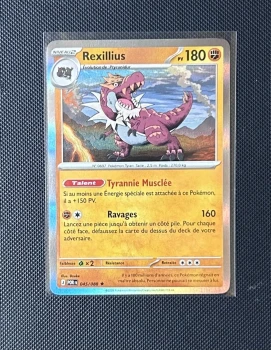 Carte Pokémon - Rexillius 45/88 - Holo - Équilibre Parfait