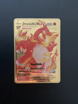 Dracaufeu  Vmax Gold