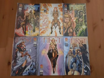 Lot de 6 comics - The First - TBE