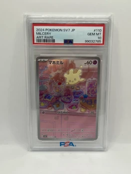 Milcery 110/102 PSA 10 Gem Mint SV7 Stellar Miracle Jap JP