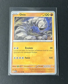 Carte Pokémon - Onix 70/132 - Méga Évolution