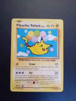 Carte pokemon pickachu volant