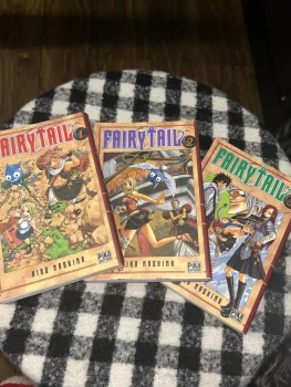 tomes 1-2-3 fairy tail