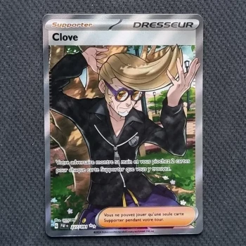 Carte pokemon Clove 227/091 FA - EV4.5  Destinées de Paldea (2024)