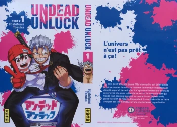 Goodies Manga Undead Unluck Jaquette Alternative Collection Kana
