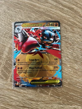 Carte Pokémon Méga-Lucario ex 077/132