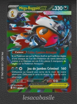 Méga-Baggaïd ex 135/217 RR - ME2.5 - Héros Transcendants (2026)