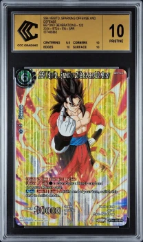Dragon Ball Super BT24-122 SPR SS4 Vegito, Sparking Offense CCC 10 Gold EN 2024
