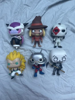 Lot de 6 pop