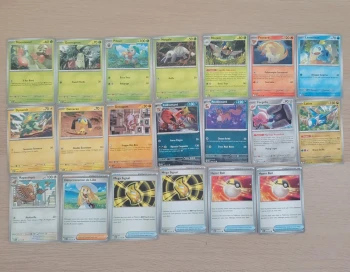 Cartes Pokemon Extension Méga Évolution Commune, Peu Commune et Dresseurs.