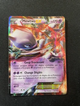 Carte Pokémon : Mewtwo EX 62/162 XY Impulsion Turbo FR - Near Mint