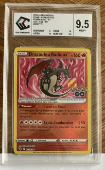 Dracaufeu Radieux 011/078 - Pokémon GO - CCC - 9,5