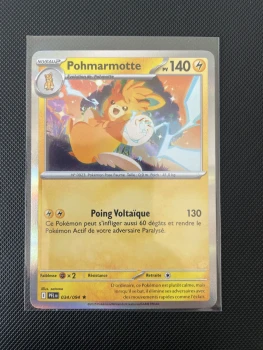 Carte Pokémon - POHMARMOTTE 034/094 - Holo - Flammes Fantasmagoriques
