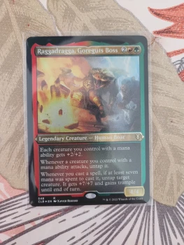 Magic: The Gathering 2022 Raggadragga, Goreguts Boss 548 Battle for Baldur's Gate Etched FoilEnglish
