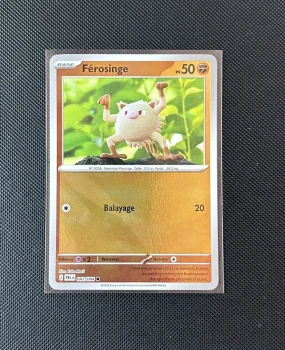 Carte Pokémon - Férosinge 42/84 - Reverse - Nuit Noire