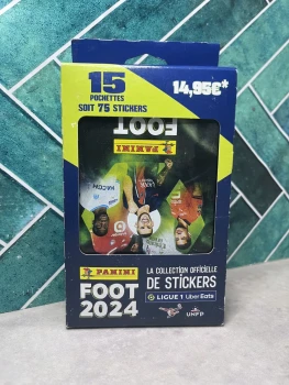 Panini : Foot 2024 Ligue 1 Uber Eats - 15 Pochettes