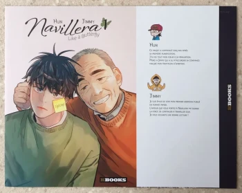 Goodies Jaquette Alternative Navillera Like a Butterfly Kbooks