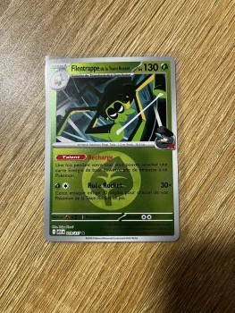 Carte Holo Reverse Pokémon Filentrappe de la Team Rocket 019/217 Héros Transcendants