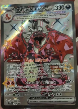 Dracaufeu EX Téracristal SVP FR 074 ⭐ – Carte Pokémon Promo – État Mint