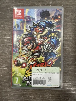 mario strikers - nintendo switch