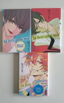 Ça reste entre nous Intégrale : Tome 1 à 3 (manga de AOI Haru)