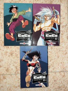 Vends lot de manga "Full Ahead ! Coco" tome 1,2 et 3