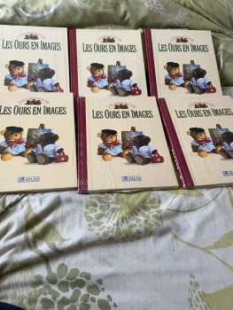 Collection de livres de 6 tomes. Les Ours en images neuf