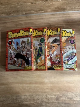 Manga Buster Keel tome 1-2-3-4